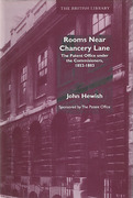 Cover of Rooms Near Chancery Lane: The Patent Office Under the Commissioners, 1852-1883