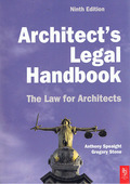 Cover of Architect's Legal Handbook: The Law for Architects