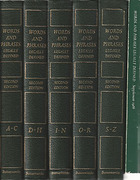 Cover of Words and Phrases Legally Defined 2nd ed (in 5 volumes with 1986 supplement))