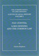 Cover of Bundled Set: The Jurisprudence of Lord Denning: A Study in Legal History in Three Volumes