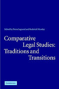 Cover of Comparative Legal Studies: Traditions and Transitions