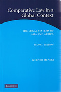 Cover of Comparative Law in a Global Context: The legal Systems of Asia and Africa 2nd ed