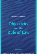Cover of Objectivity and the Rule of Law