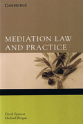 Cover of Mediation Law and Practice