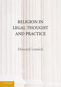Cover of Religion in Legal Thought and Practice