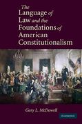 Cover of The Language of Law and the Foundations of American Constitutionalism
