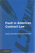 Cover of Fault in American Contract Law