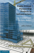 Cover of Public-Private Partnership Projects in Infrastructure: An Essential Guide for Policy Makers