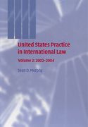Cover of United States Practice in International Law: Vol 1. 1999-2001