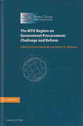 Cover of The WTO Regime on Government Procurement: Challenge and Reform