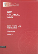 Cover of WTO Analytical Index: Guide to WTO Law and Practice