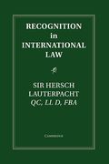Cover of Recognition in International Law