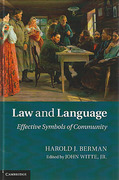 Cover of Law and Language: Effective Symbols of Community