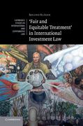Cover of 'Fair and Equitable Treatment' in International Investment Law