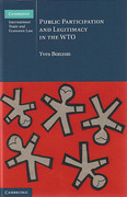 Cover of Public Participation and Legitimacy in the WTO
