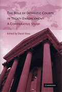 Cover of Role of Domestic Courts in Treaty Enforcement: A Comparative Study