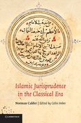 Cover of Islamic Jurisprudence in the Classical Era