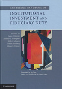 Cover of Cambridge Handbook of Institutional Investment and Fiduciary Duty