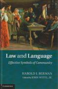 Cover of Law and Language: Effective Symbols of Community