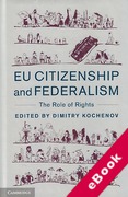 Cover of EU Citizenship and Federalism: The Role of Rights (eBook)