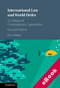 Cover of International Law and World Order: A Critique of Contemporary Approaches (eBook)