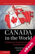 Cover of Canada in the World: Comparative Perspectives on the Canadian Constitution (eBook)