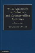 Cover of WTO Agreement on Subsidies and Countervailing Measures: A Commentary