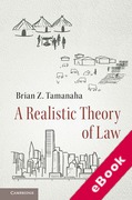 Cover of A Realistic Theory of Law (eBook)