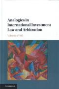 Cover of Analogies in International Investment Law and Arbitration