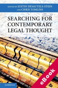 Cover of Searching for Contemporary Legal Thought (eBook)