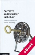 Cover of Narrative and Metaphor in the Law (eBook)