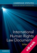 Cover of International Human Rights Law Documents (eBook)