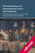 Cover of The Performance of International Courts and Tribunals (eBook)