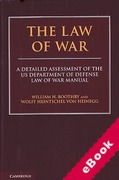 Cover of The Law of War: A Detailed Assessment of the US Department of Defense Law of War Manual (eBook)
