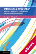 Cover of International Negotiation: A Process of Relational Governance for International Common Interest (eBook)