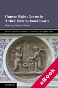 Cover of Human Rights Norms in `Other' International Courts (eBook)