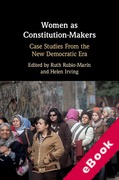 Cover of Women as Constitution-Makers: Case Studies From the New Democratic Era (eBook)