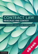 Cover of Contract Law: Principles and Context (eBook)