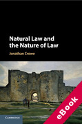 Cover of Natural Law and the Nature of Law (eBook)