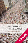 Cover of Free Speech in the Balance (eBook)