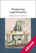 Cover of Modernising Legal Education (eBook)