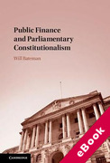 Cover of Public Finance and Parliamentary Constitutionalism (eBook)