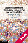 Cover of Social Institutions and International Human Rights Law Implementation: Every Organ of Society (eBook)