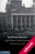 Cover of Justifying Injustice: Legal Theory in Nazi Germany (eBook)