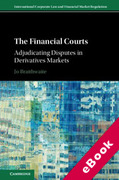 Cover of The Financial Courts: Adjudicating Disputes in Derivatives Markets (eBook)