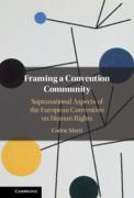 Cover of Framing a Convention Community: Supranational Aspects of the European Convention on Human Rights