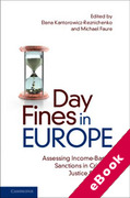 Cover of Day Fines in Europe: Assessing Income-Based Sanctions in Criminal Justice Systems (eBook)
