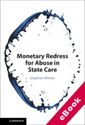 Cover of Monetary Redress for Abuse in State Care (eBook)