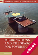 Cover of Micronations and the Search for Sovereignty (eBook)