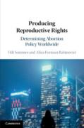 Cover of Producing Reproductive Rights: Determining Abortion Policy Worldwide